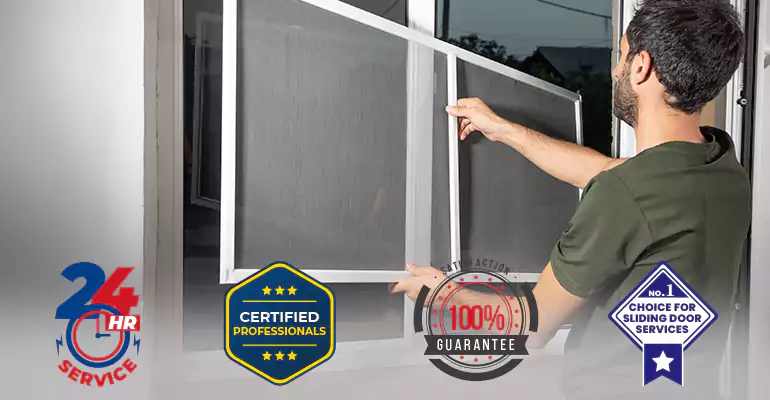 Sliding Screen Door Frame Repair in South Miami