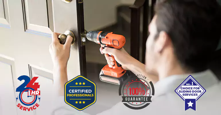 Sliding Wood Door Repair in South Miami